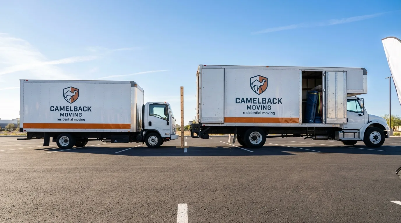 Moving truck size capacity guide in Auburn
